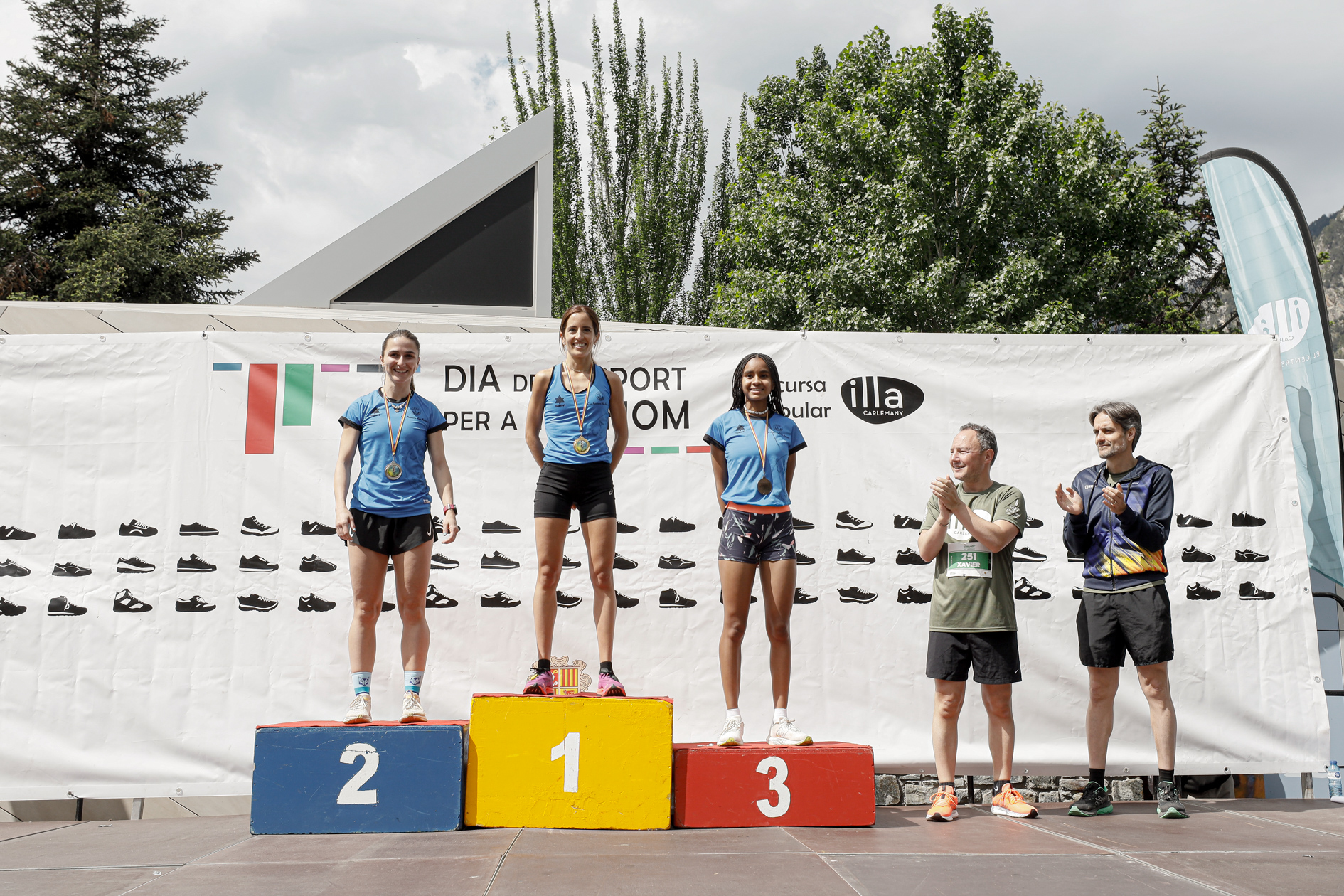 Èxit de la 13a edició de la Cursa popular Illa Carlemany amb més 3.600 participants