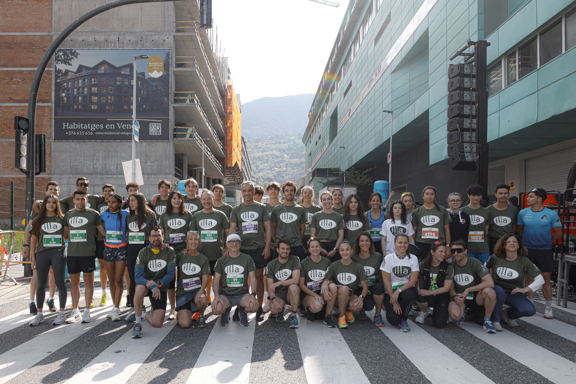 Èxit de la 13a edició de la Cursa popular Illa Carlemany amb més 3.600 participants