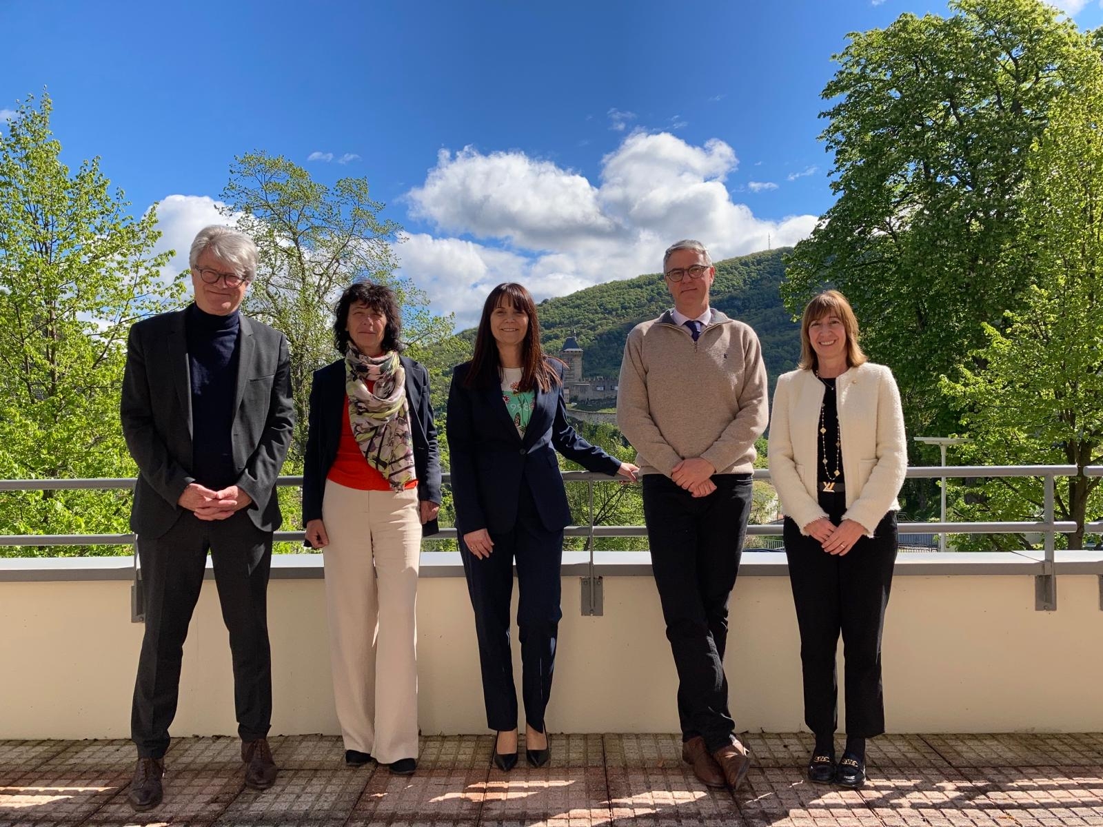 El Comitè de Pilotatge de la candidatura UNESCO sobre ‘Els testimonis materials de la construcció de l’Estat dels Pirineus: el Coprincipat d’Andorra’ es reuneix a Foix