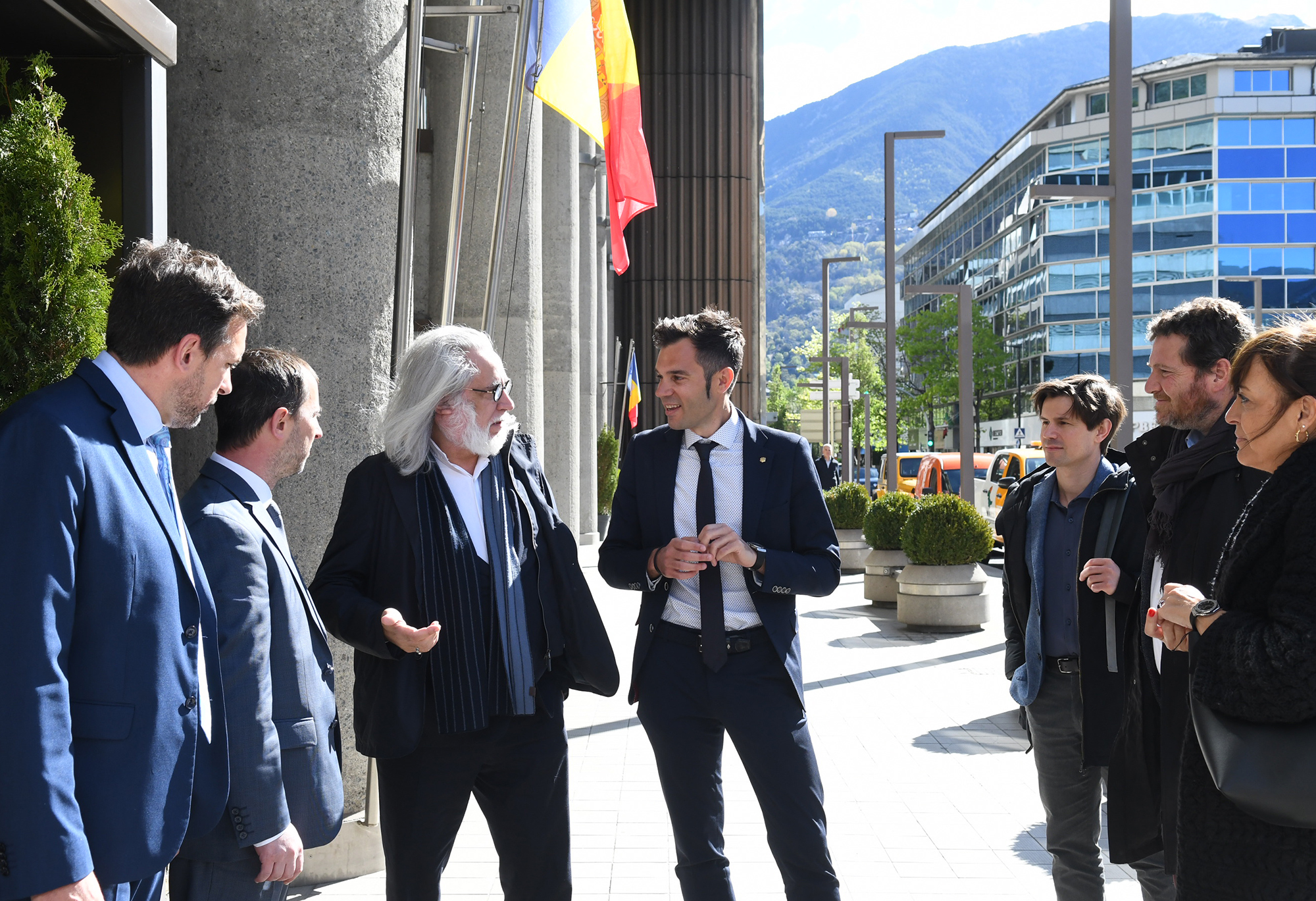 David Forné rep una delegació de la Generalitat de Catalunya per abordar projectes compartits de mobilitat i transports