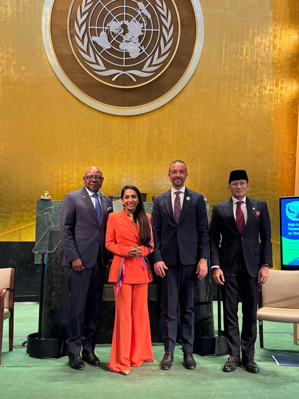 El ministre Torres referma a l’ONU l’aposta per diversificar l’oferta turística, protegint el benestar dels ciutadans i els recursos naturals