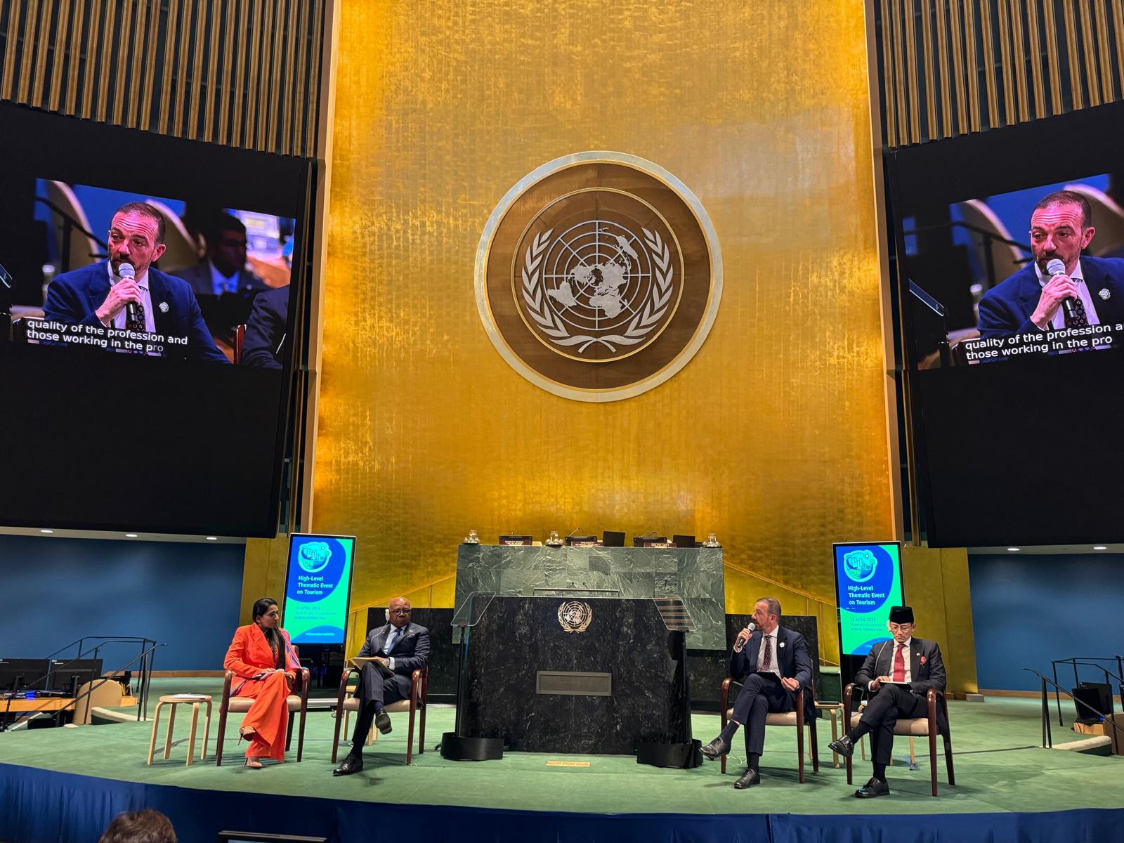 El ministre Torres referma a l’ONU l’aposta per diversificar l’oferta turística, protegint el benestar dels ciutadans i els recursos naturals
