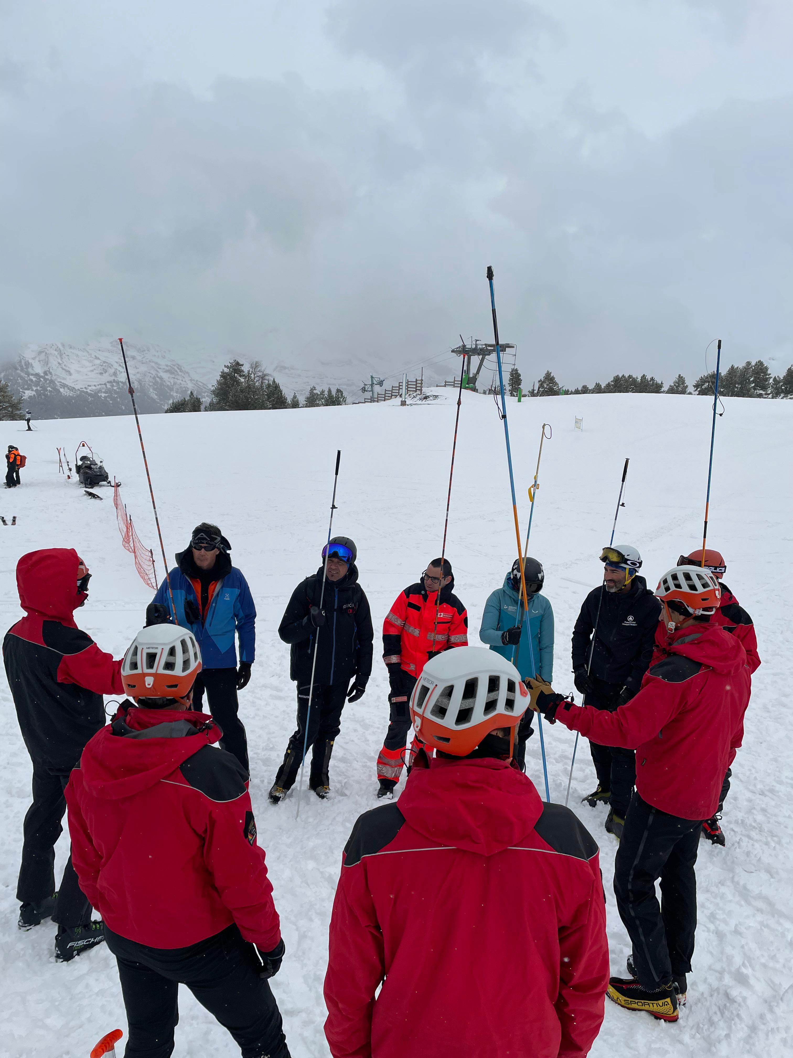 Una vuitantena de professionals participen en el Simulacre Nacional d’Allaus