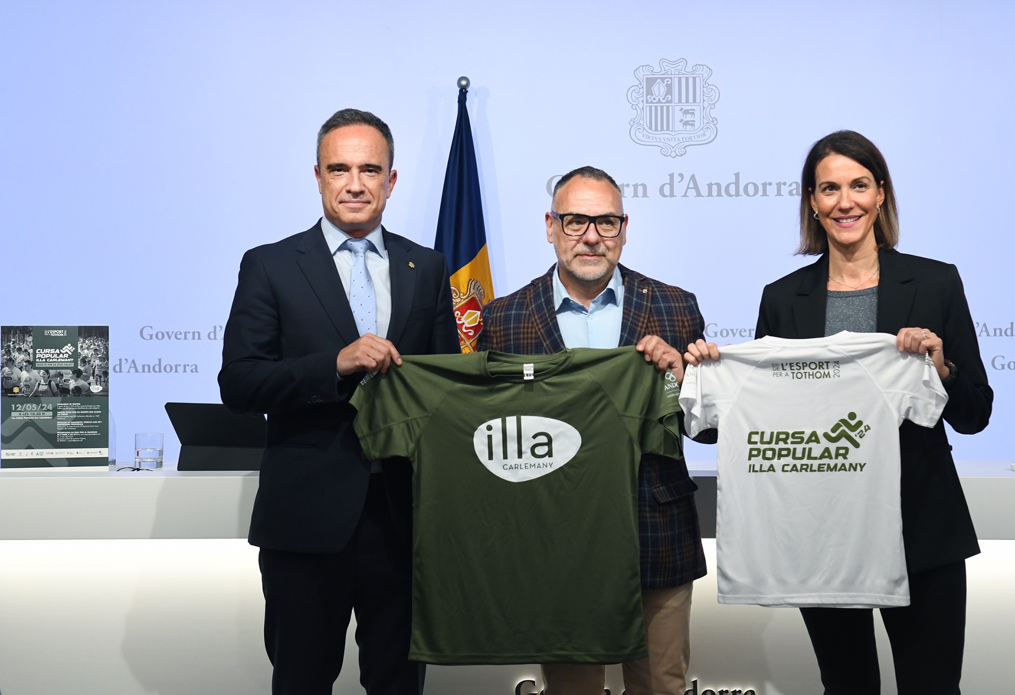 La 13a edició de la Cursa Popular Illa Carlemany se celebrarà el 12 de maig