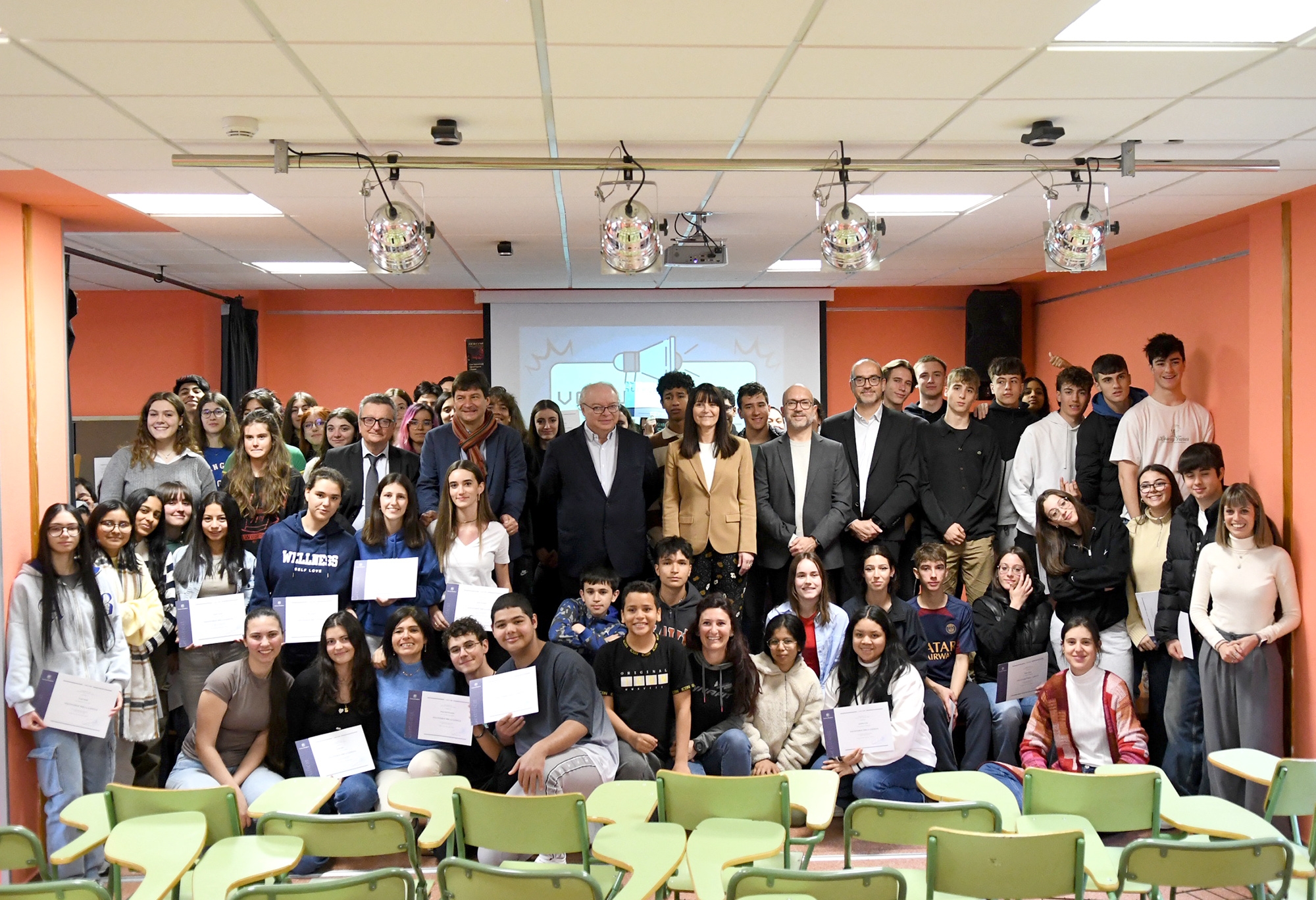 El Voluntariat per la llengua jove agrupa un centenar d’alumnes