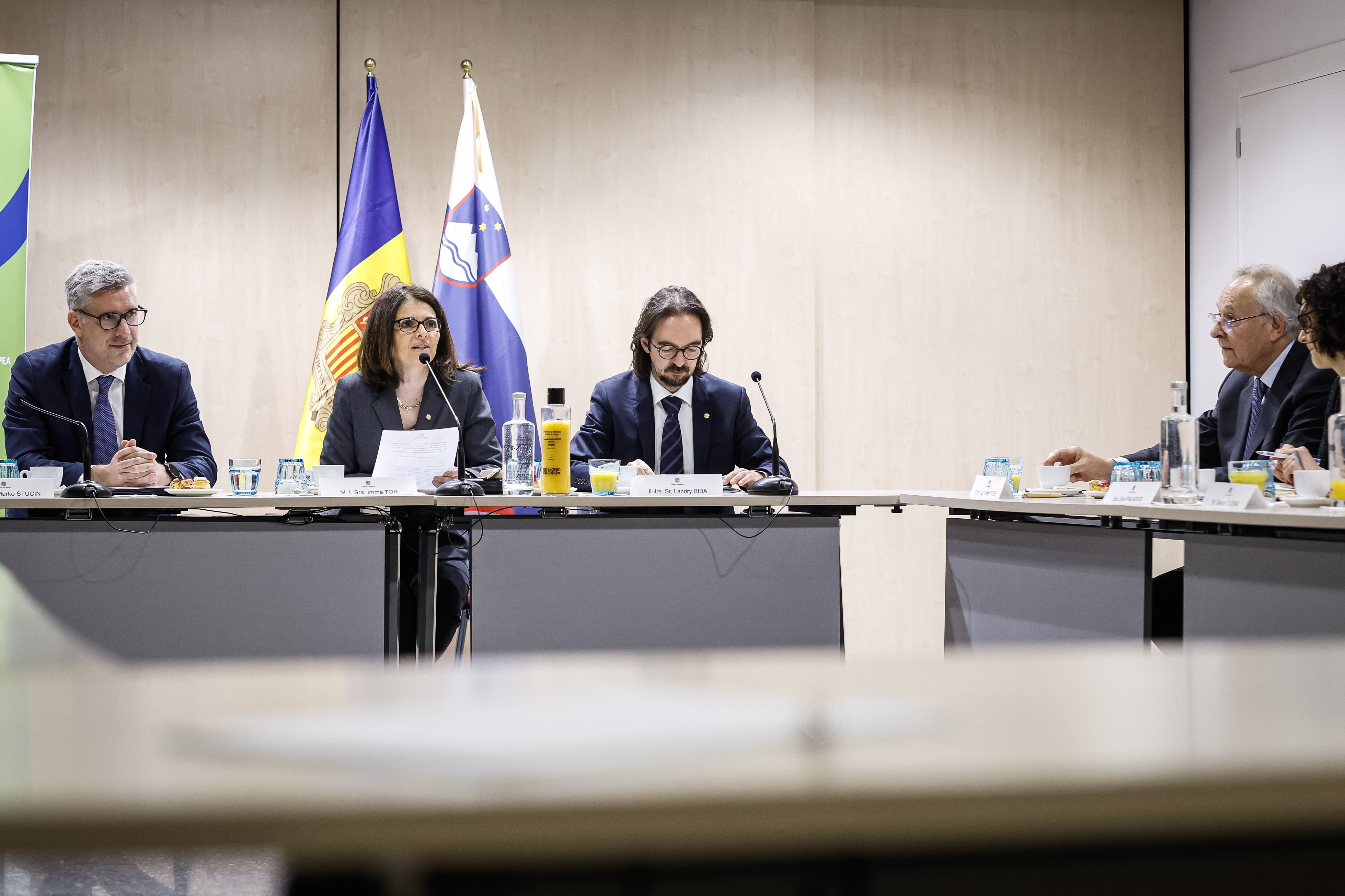 Eslovènia mostra ple suport en el procés d’associació d’Andorra amb la Unió Europea