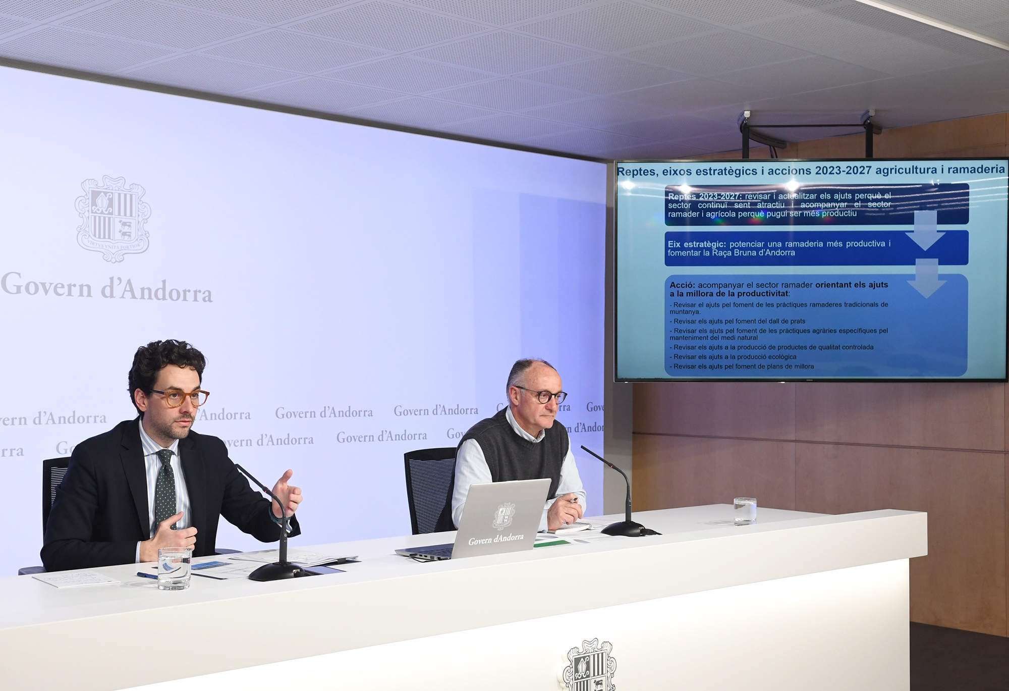 El Govern amplia i reformula els ajuts premiant fins al 42% la raça Bruna d’Andorra per assegurar la continuïtat del sector ramader i agrícola