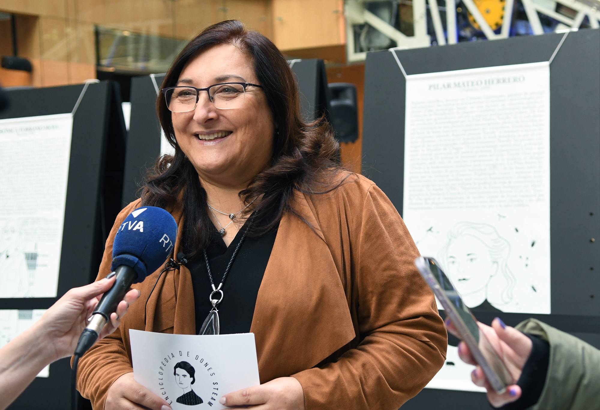 Mariona Cadena reivindica el paper de la dona en les ciències i en la tecnologia amb motiu dels actes de commemoració del Dia internacional de les dones