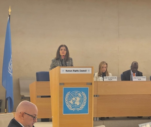 Imma Tor destaca el compromís d’Andorra amb les persones amb discapacitat en la 55a sessió del Consell de Drets Humans