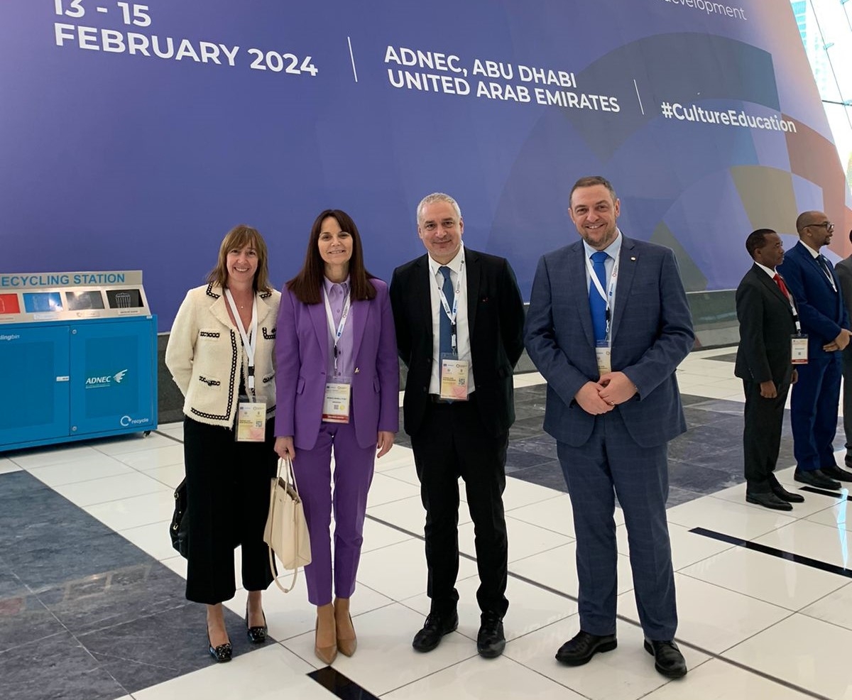 Mònica Bonell i Josep Anton Bardina participen en la Conferència mundial per a l'educació cultural i artística de la UNESCO