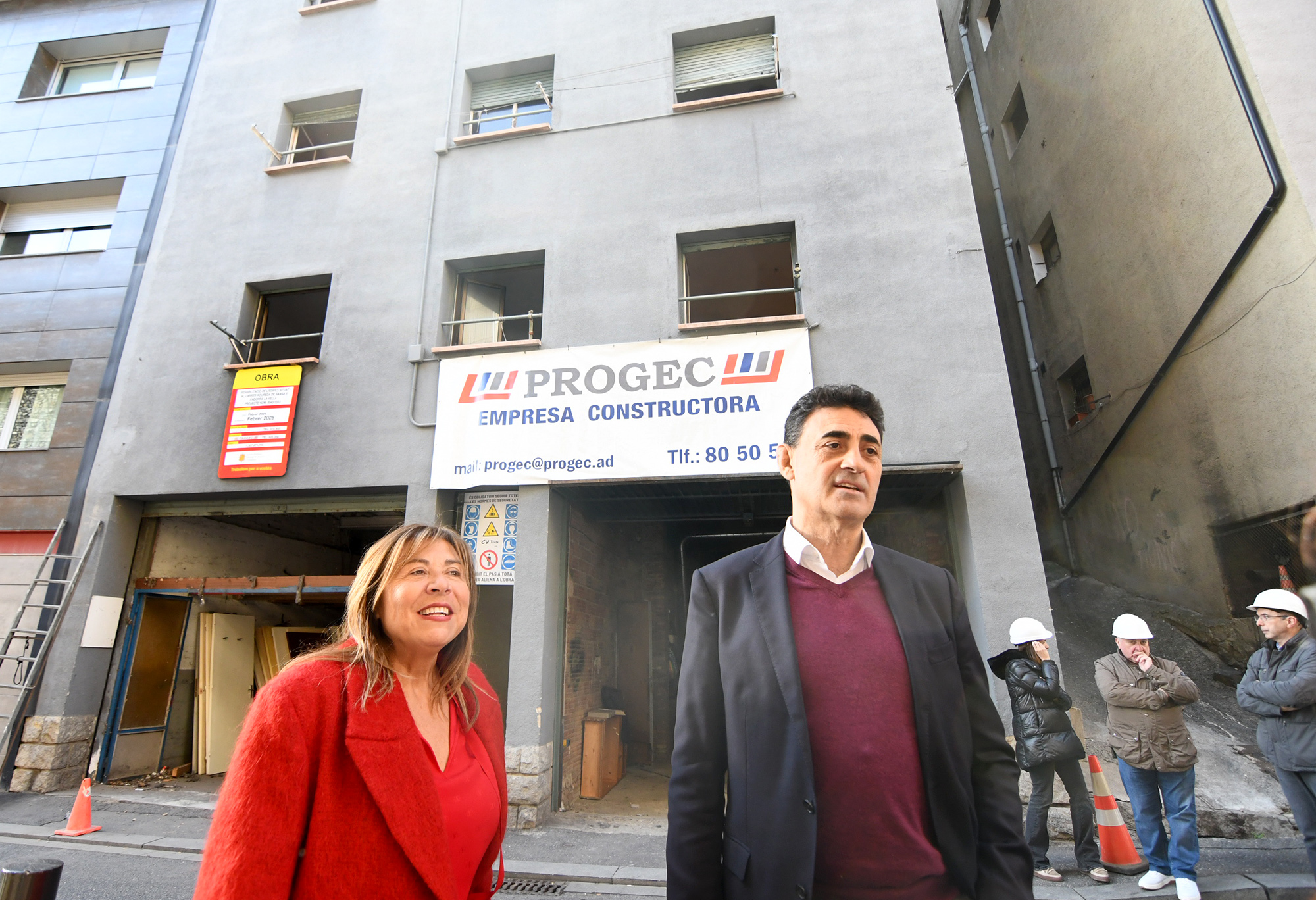 Comencen les obres de rehabilitació dels edificis adquirits pel Govern destinats al parc públic d’habitatge de lloguer