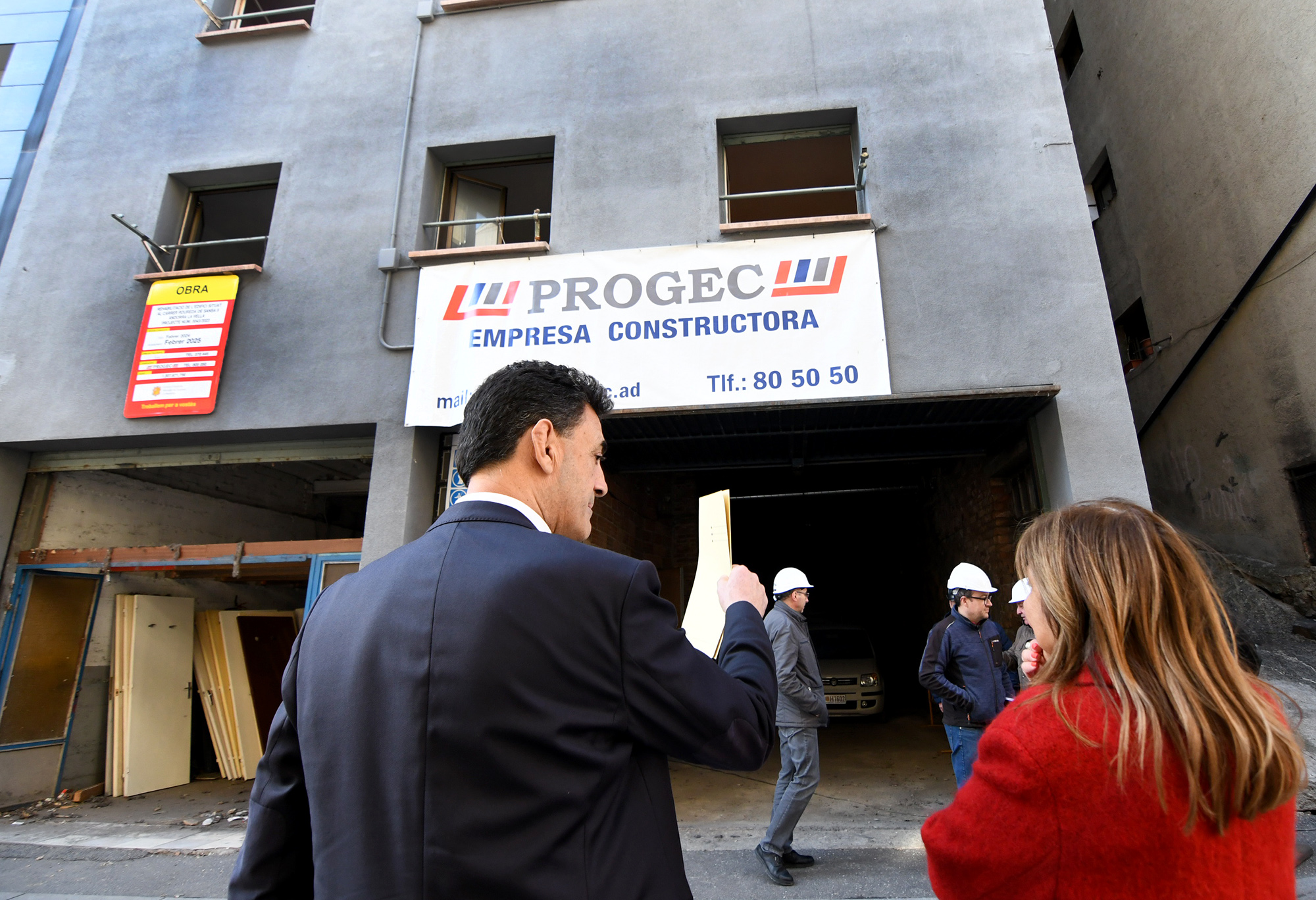 Comencen les obres de rehabilitació dels edificis adquirits pel Govern destinats al parc públic d’habitatge de lloguer