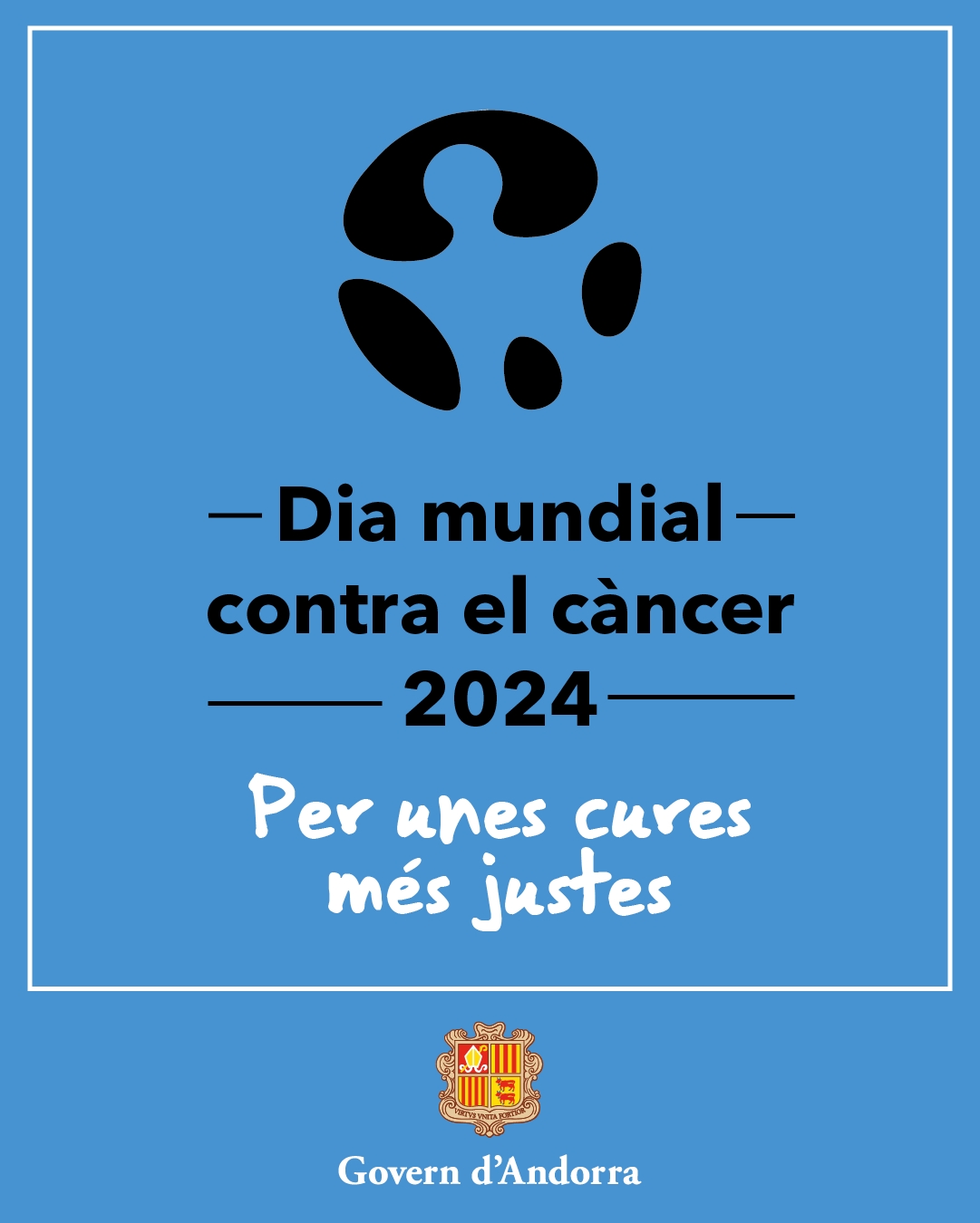 El Ministeri de Salut centra les accions amb motiu del Dia mundial contra el càncer en l’atenció integral de la malaltia