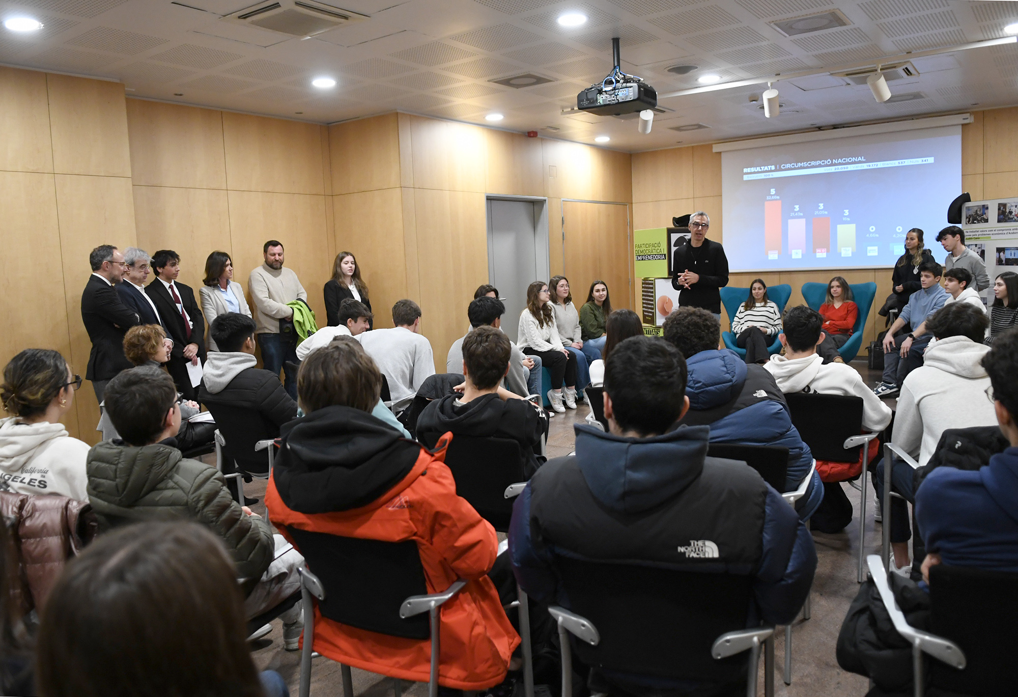 Més de 250 alumnes de 2n de batxillerat de l’Escola Andorrana presenten els projectes solidaris engegats amb les associacions del país