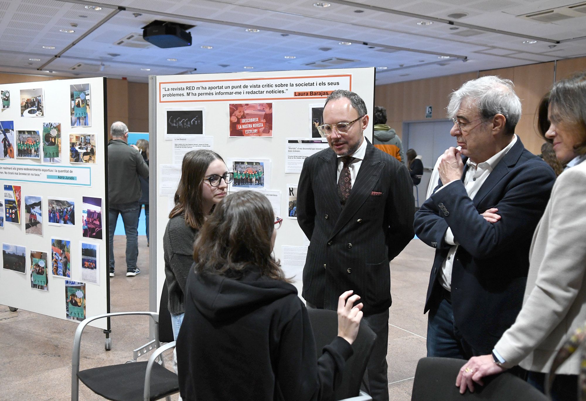 Més de 250 alumnes de 2n de batxillerat de l’Escola Andorrana presenten els projectes solidaris engegats amb les associacions del país