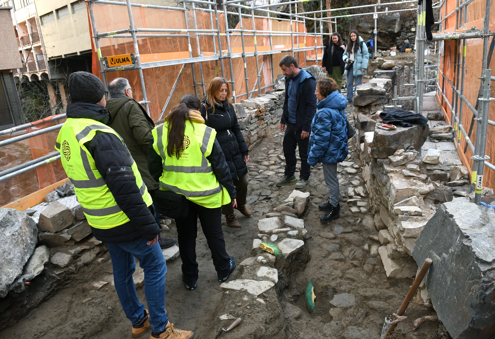 Es reprenen els treballs arqueològics al Pont dels Escalls