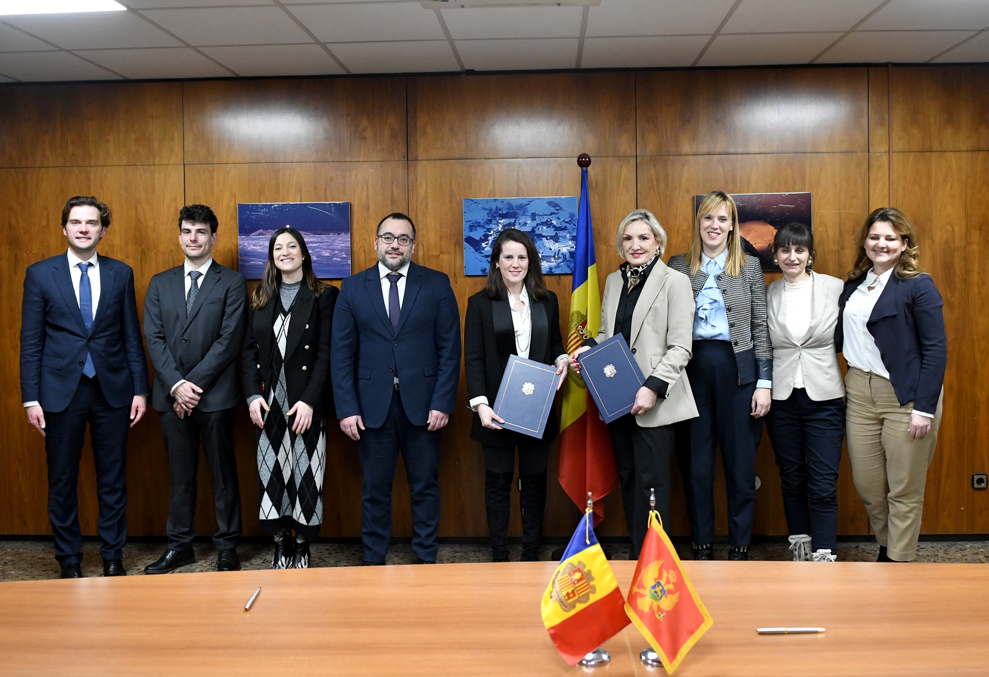 Andorra i Montenegro conclouen les negociacions del CDI