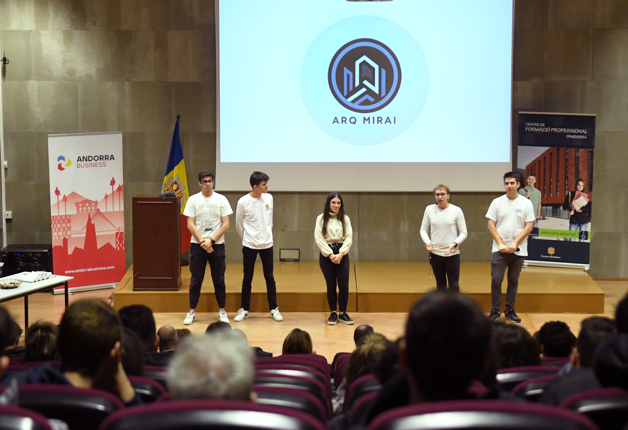 Un projecte d'un edifici avantguardista guanya la vuitena edició del projecte Tàndem d'Andorra Business