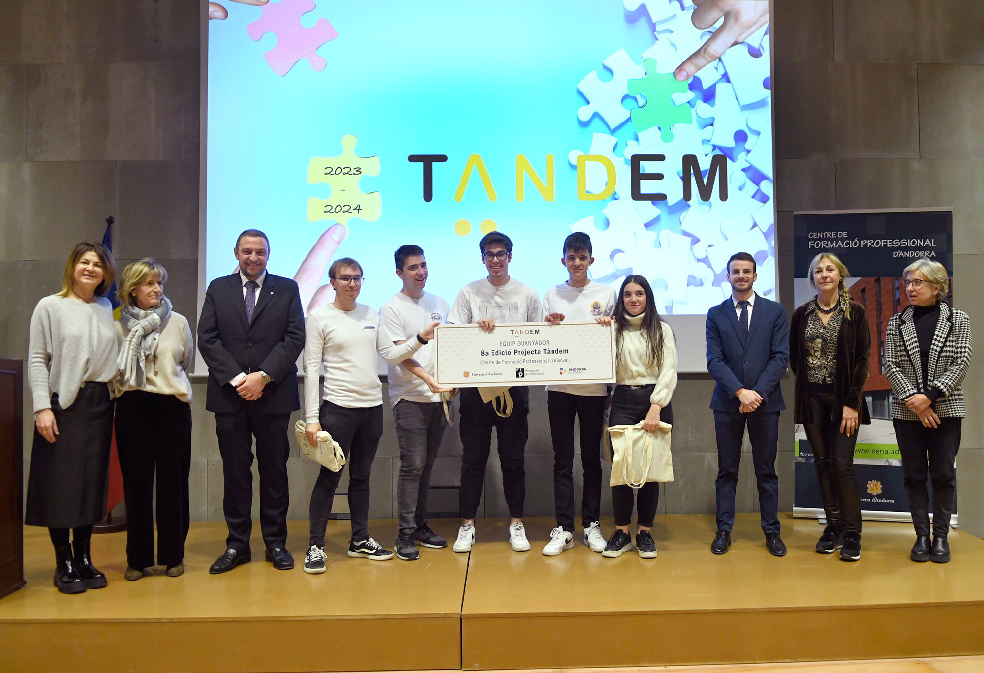 Un projecte d'un edifici avantguardista guanya la vuitena edició del projecte Tàndem d'Andorra Business