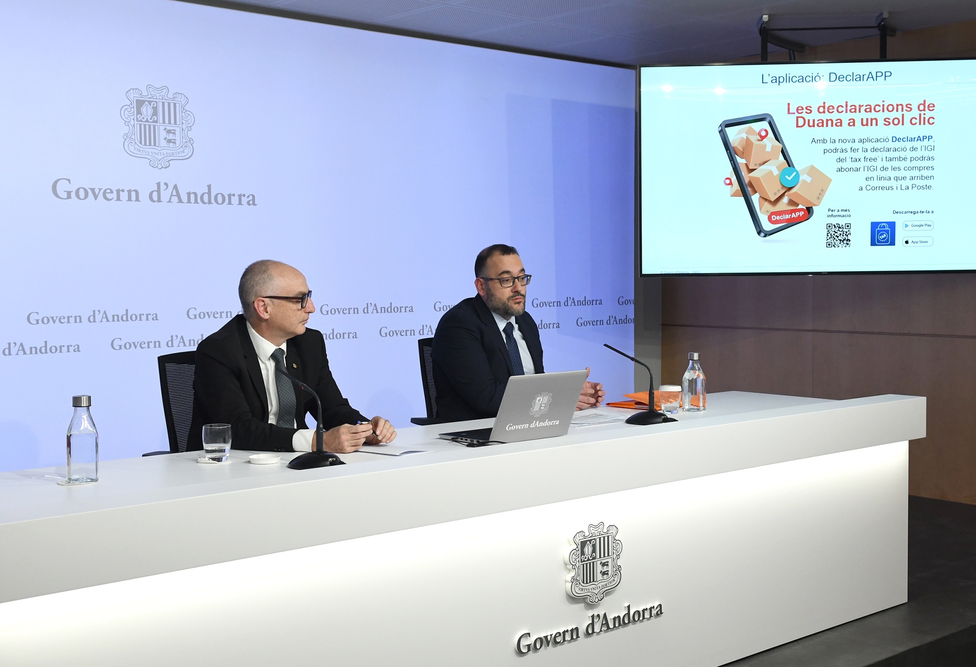 Nova aplicació per facilitar la declaració de l’IGI del ‘tax free’ i  de les compres en línia que es recullen a Correus i a la Poste