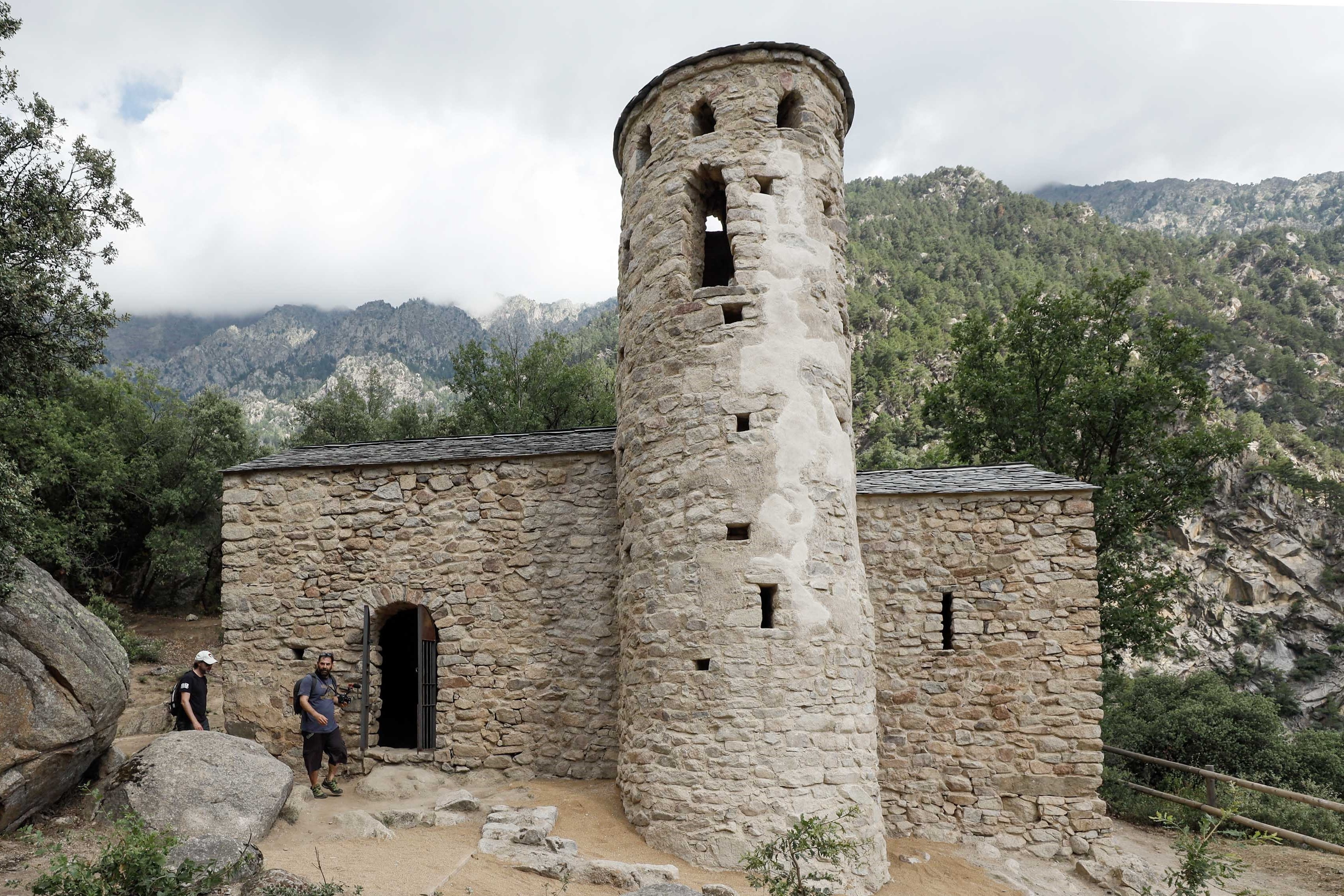 Presentació del projecte de la restitució del campanar de Sant Vicenç d’Enclar