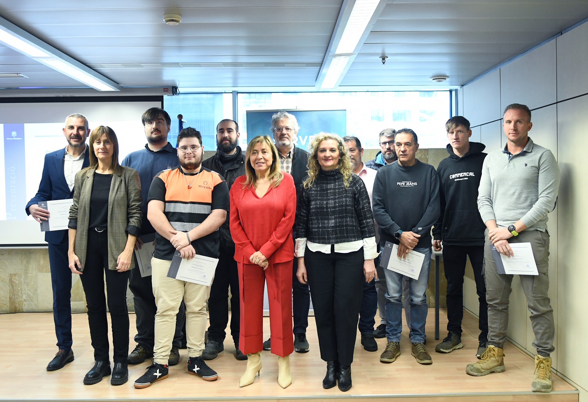 El programa ‘Activa’t’ que promou l’ocupació laboral entre els joves incorpora vuit beneficiaris i la participació de vuit empreses