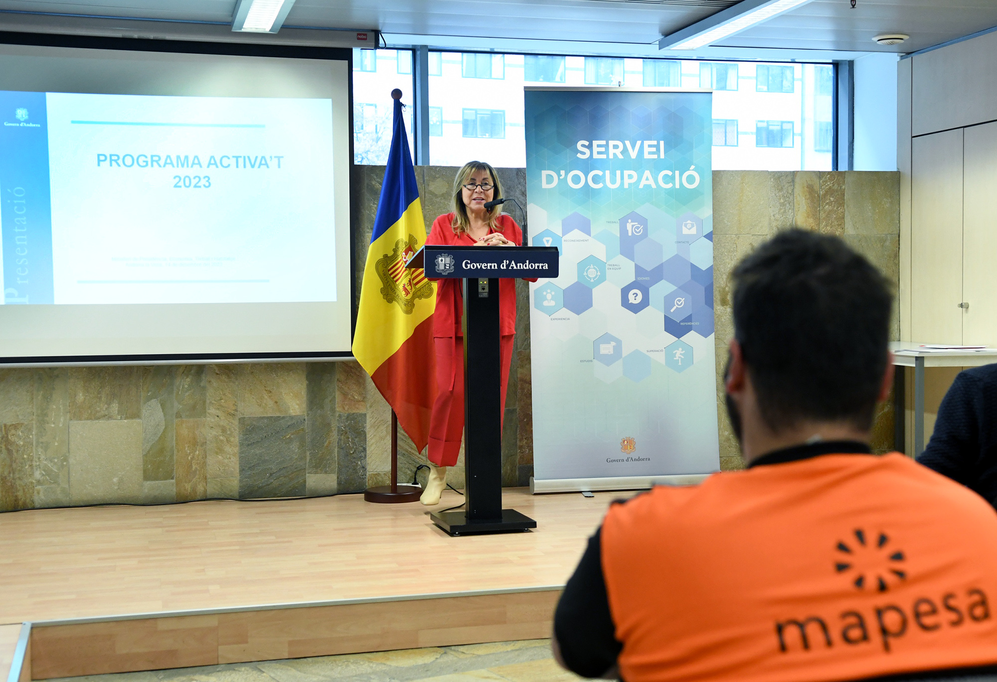 El programa ‘Activa’t’ que promou l’ocupació laboral entre els joves incorpora vuit beneficiaris i la participació de vuit empreses