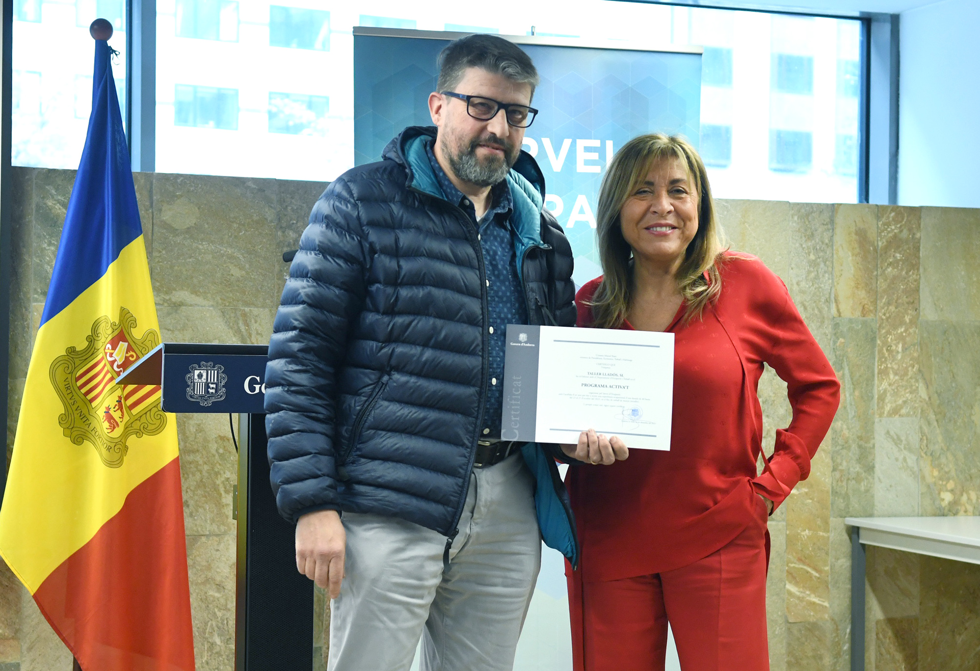 El programa ‘Activa’t’ que promou l’ocupació laboral entre els joves incorpora vuit beneficiaris i la participació de vuit empreses