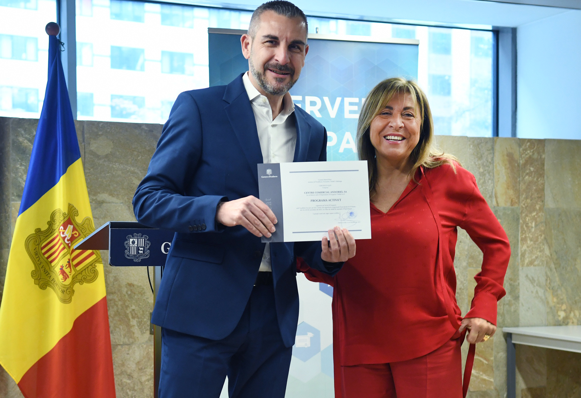 El programa ‘Activa’t’ que promou l’ocupació laboral entre els joves incorpora vuit beneficiaris i la participació de vuit empreses