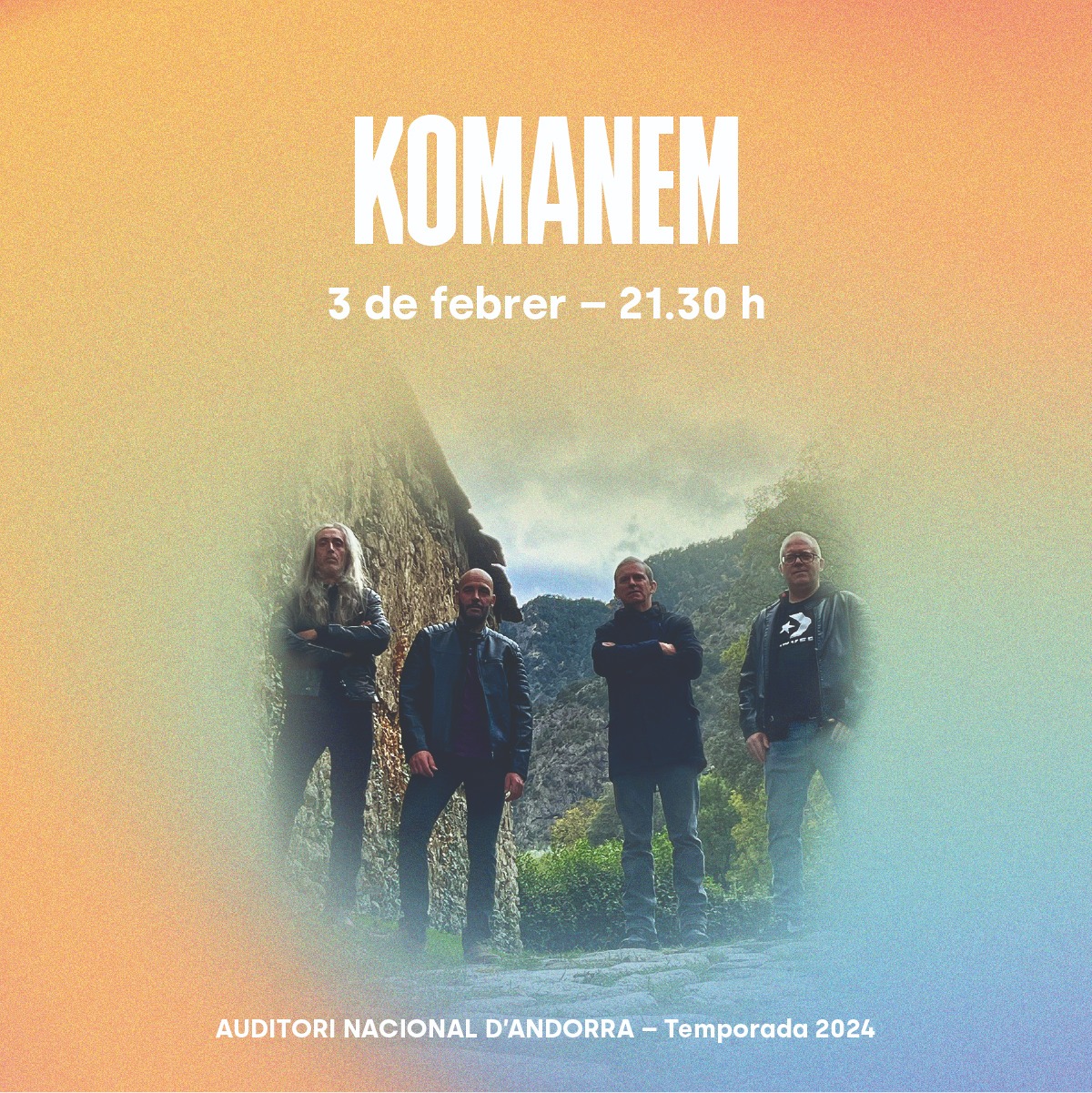 La temporada de l’Auditori Nacional del 2024 inclou sis concerts d’artistes nacionals i internacionals i un cicle de dansa contemporània