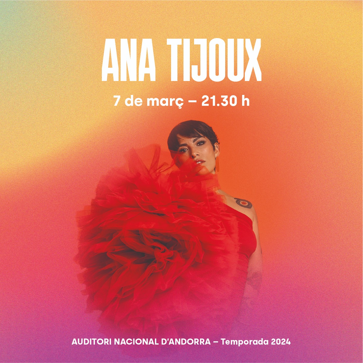 La temporada de l’Auditori Nacional del 2024 inclou sis concerts d’artistes nacionals i internacionals i un cicle de dansa contemporània