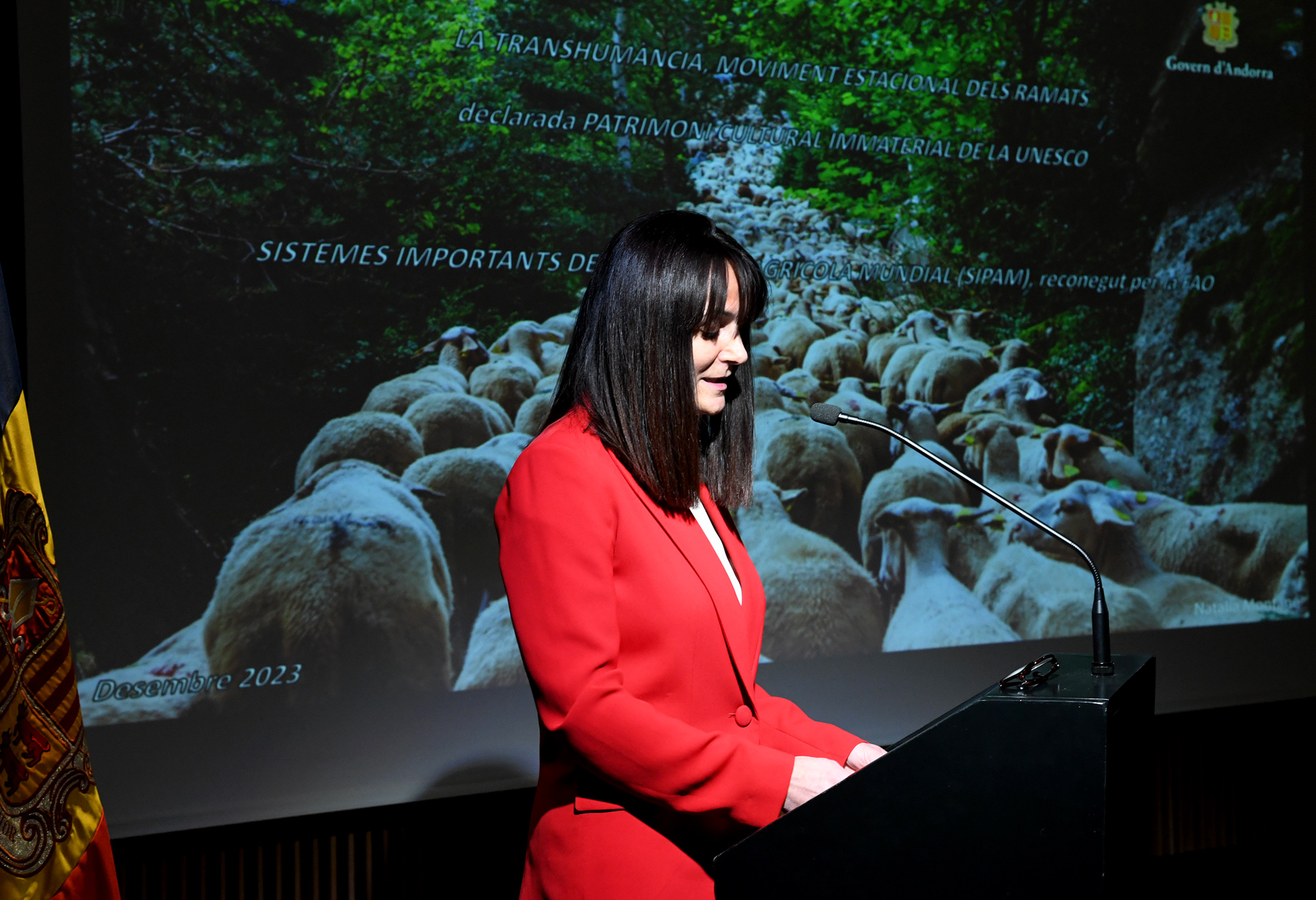 El Govern realça el paper de la ramaderia en l’acte de celebració de la inscripció de la transhumància d’Andorra com a patrimoni immaterial de la UNESCO