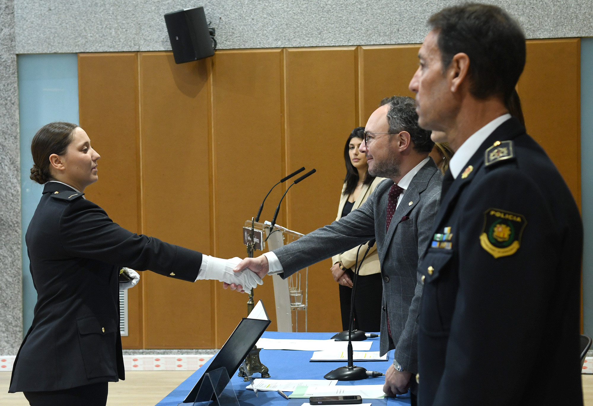 El Cos de Policia arriba als 258 agents amb el jurament de la 56a promoció