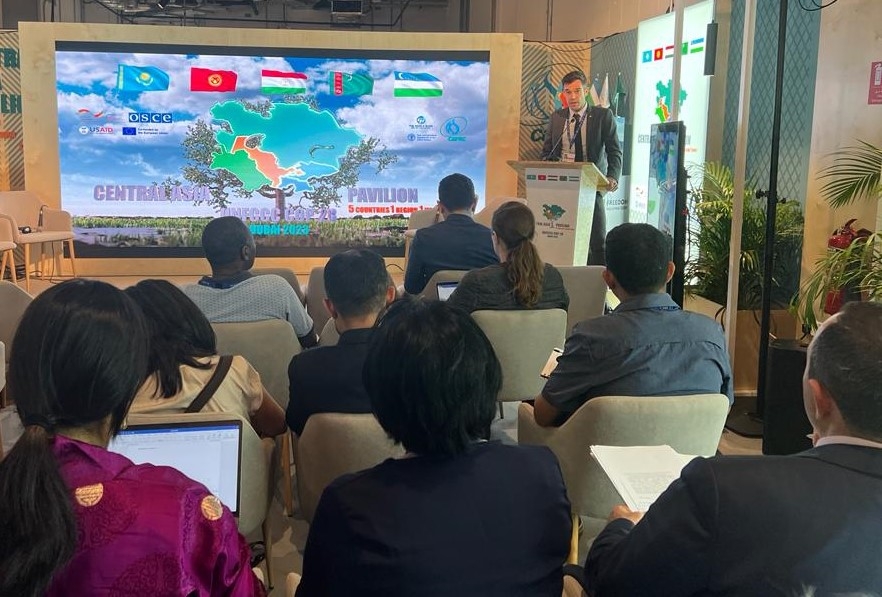 David Forné reivindica l’impacte del canvi climàtic a les zones de muntanya a la COP28