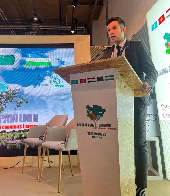 David Forné reivindica l’impacte del canvi climàtic a les zones de muntanya a la COP28