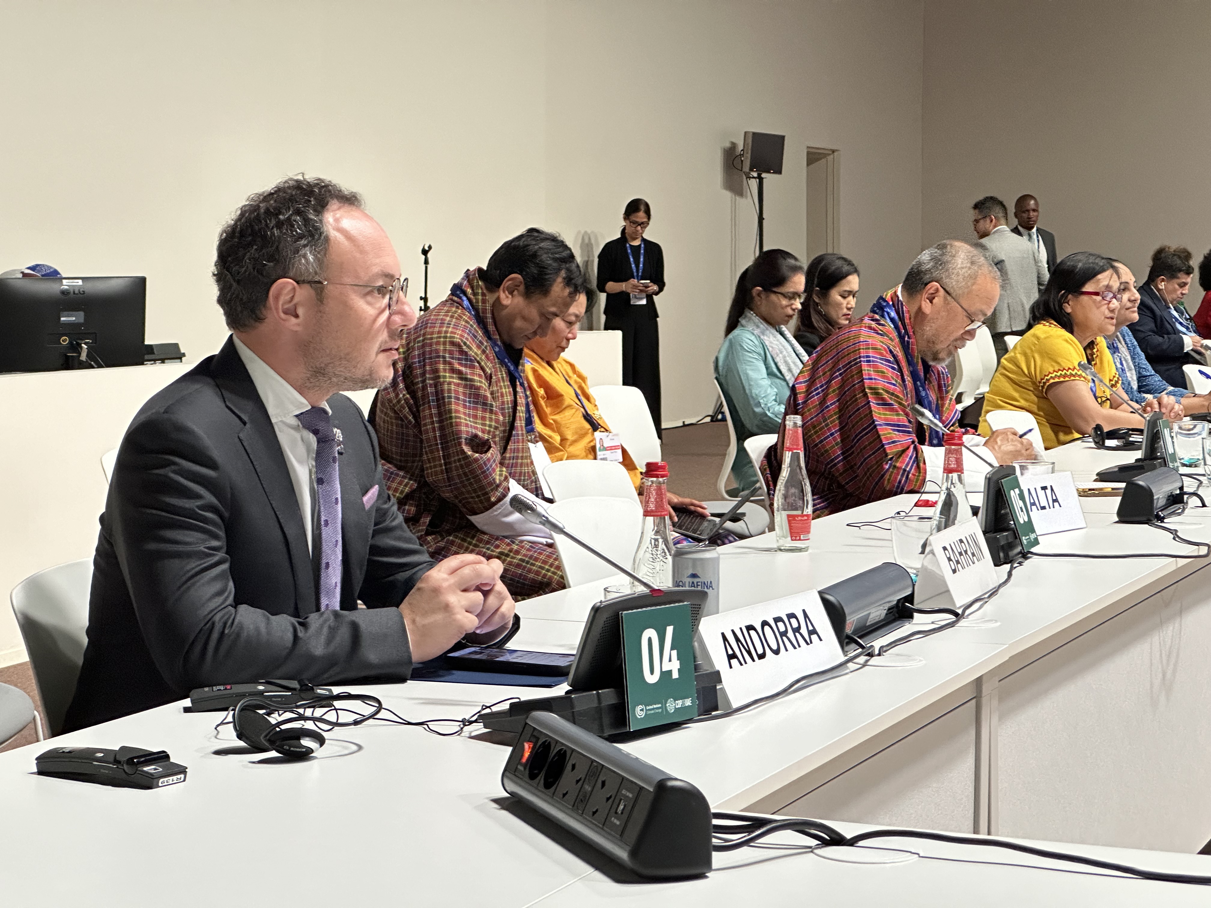 Espot participa en el segment de caps d’Estat i de Govern de la Conferència del Clima COP 28 a Dubai