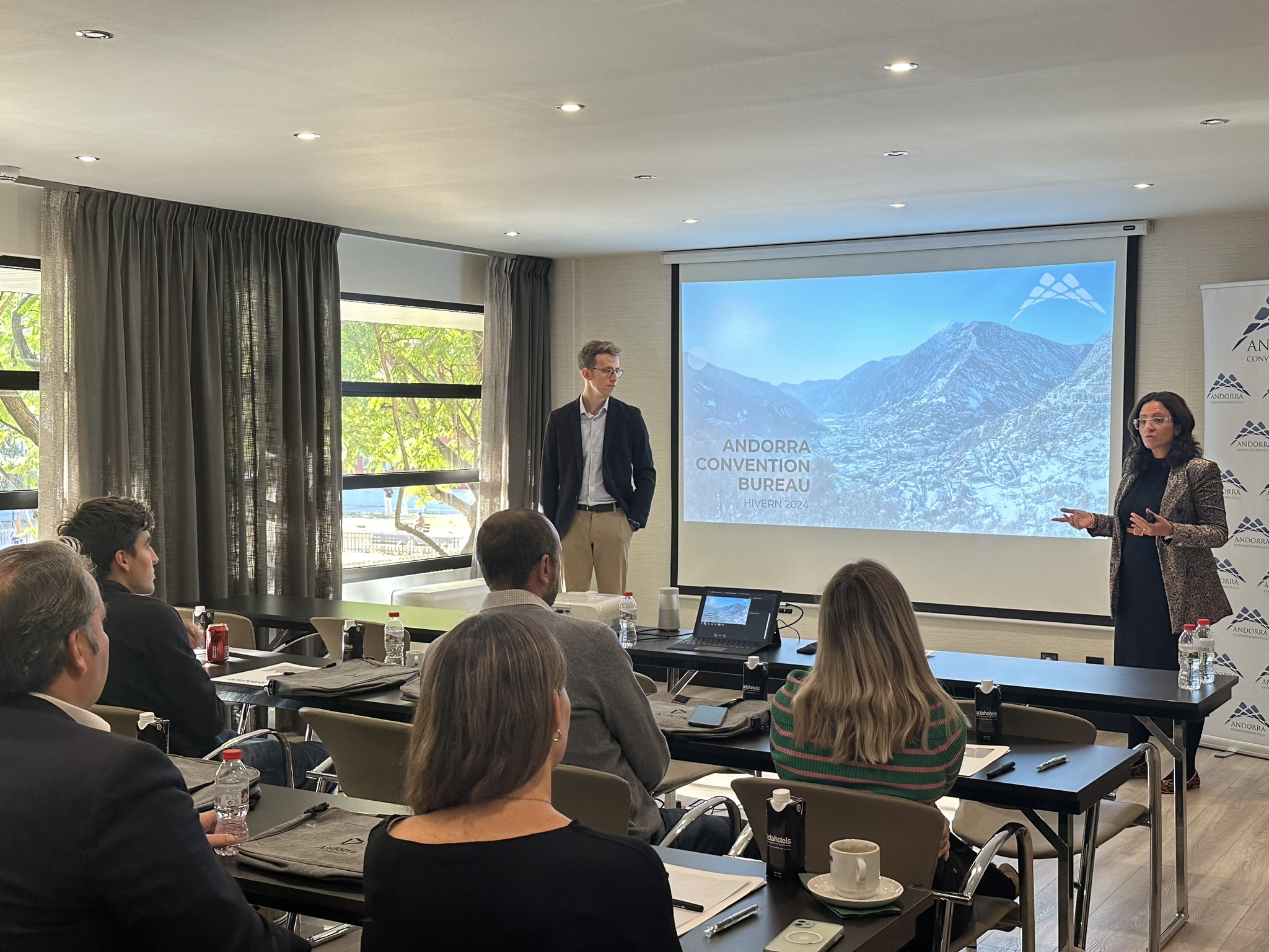 L’Andorra Convention Bureau presenta les novetats d’hivern a una quinzena d’agències de turisme de negocis