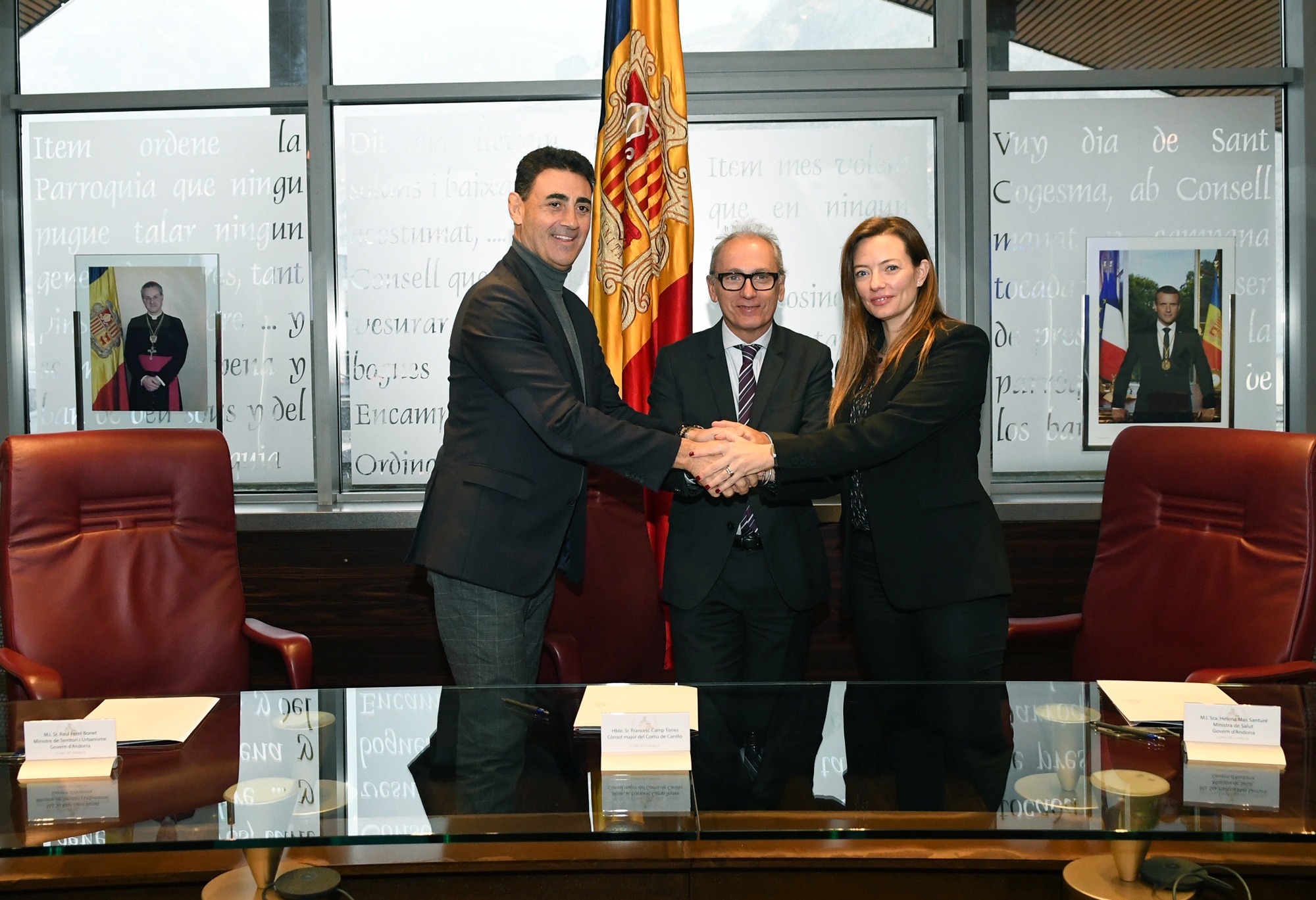 Conveni de col·laboració entre el Govern i el Comú de Canillo per a la posada en marxa del nou CAP de la parròquia