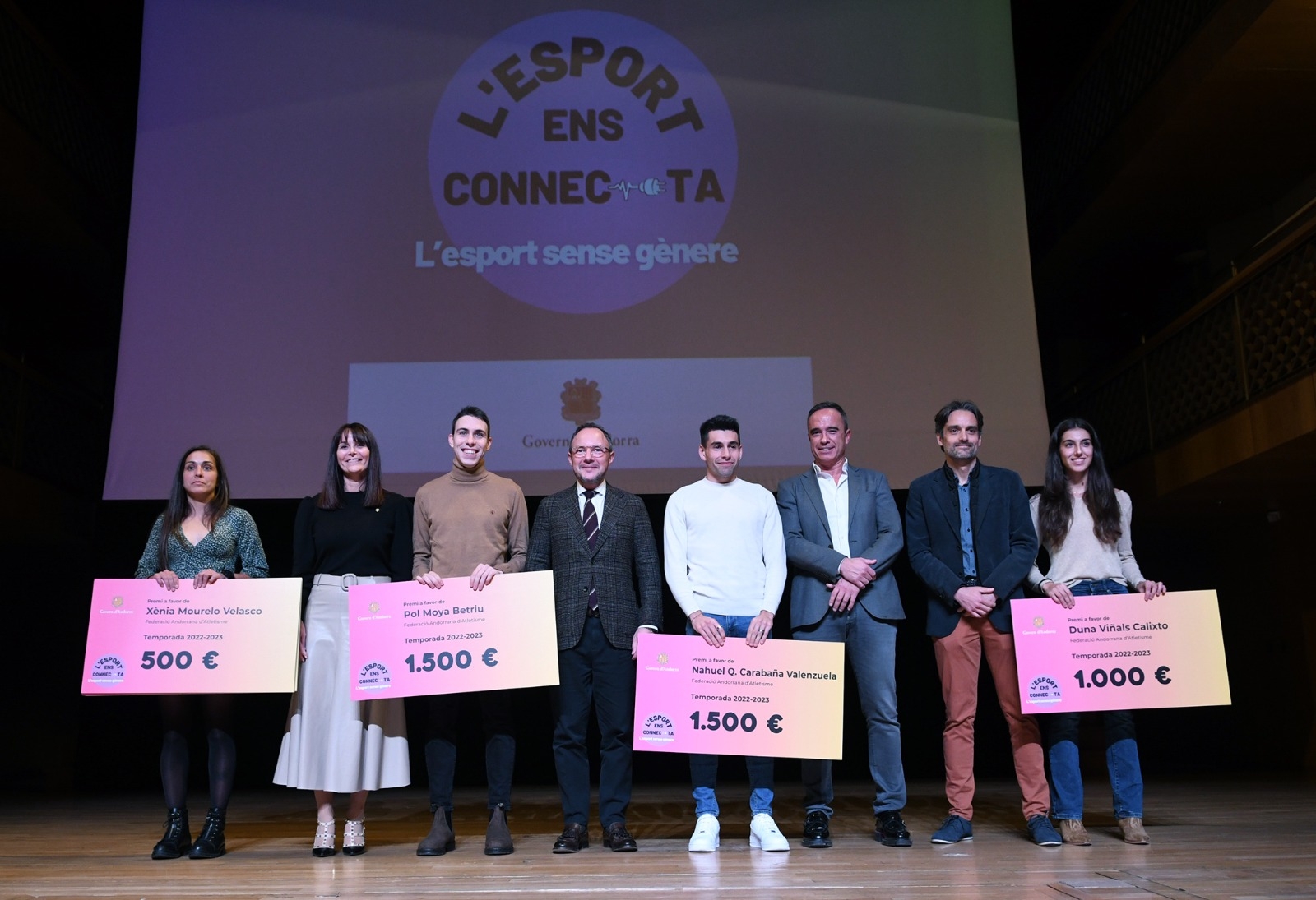 La quarta edició de ‘L’esport ens connecta’ premia els esportistes del país amb els resultats internacionals més destacats