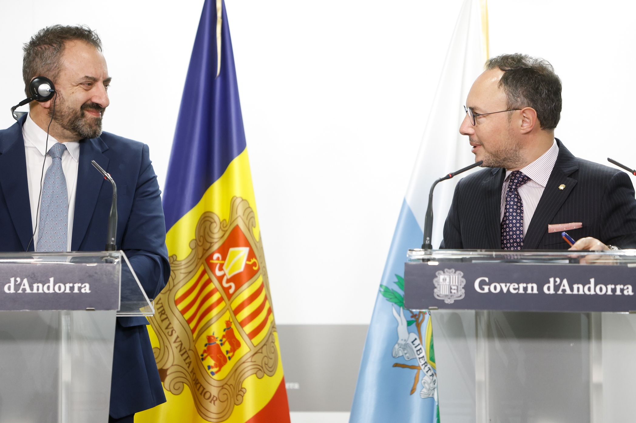 Andorra i San Marino encaren en paral·lel la fase final de la negociació dels respectius acords d’associació amb la UE