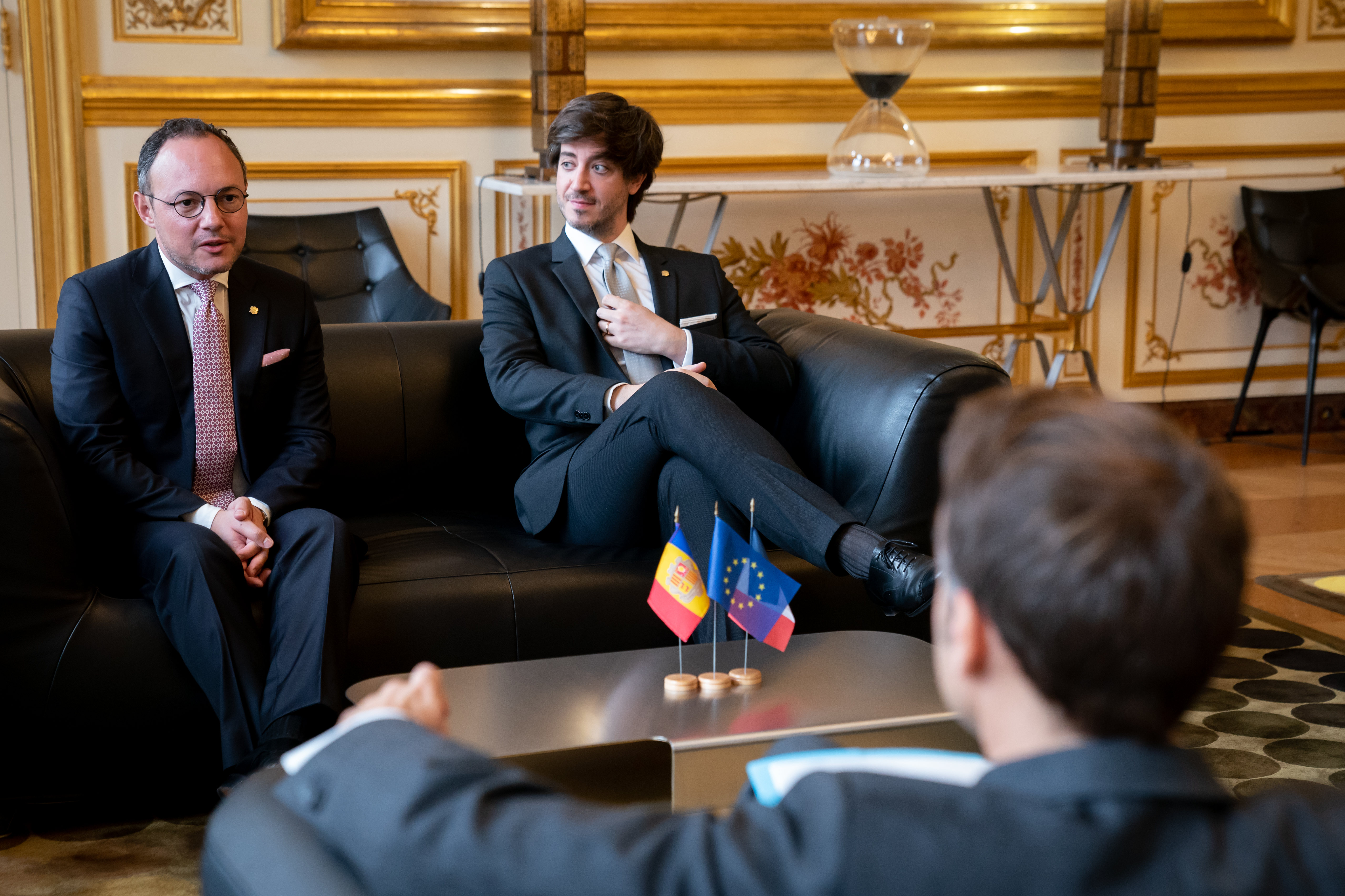 El copríncep Macron garanteix el suport a Andorra en el tram final de la negociació per a l’Acord d’Associació amb la UE