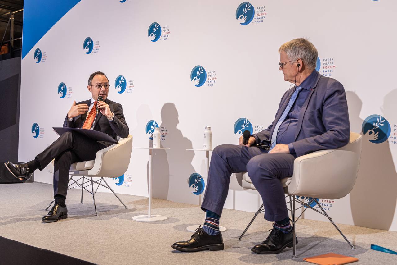 Espot fa una crida a la sensibilització sobre l’afectació de la crisi climàtica a les zones de muntanya al Fòrum de la Pau de París