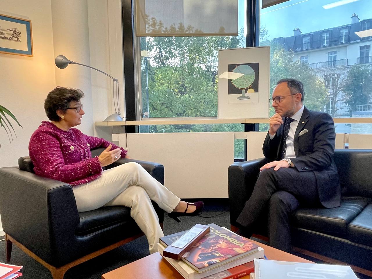 Xavier Espot participa a París en la 42a Conferència General de la UNESCO