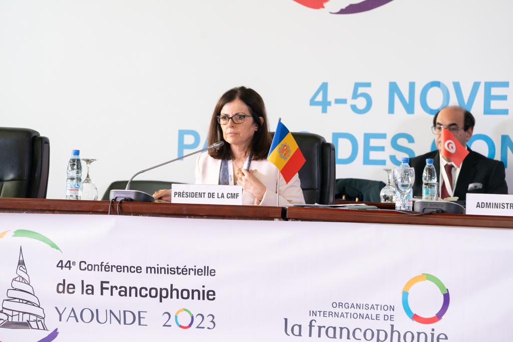 La ministra Imma Tor defensa en la 44a Conferència ministerial de la Francofonia l’impuls de la participació ciutadana i la bona govenança