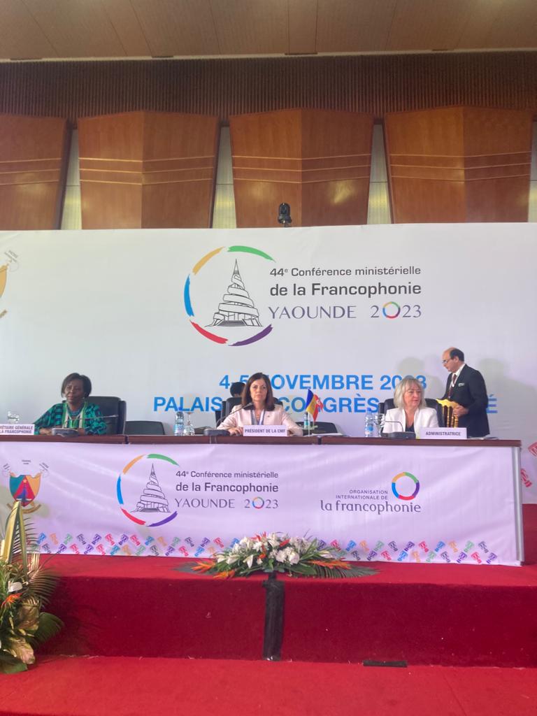 La ministra Imma Tor defensa en la 44a Conferència ministerial de la Francofonia l’impuls de la participació ciutadana i la bona govenança