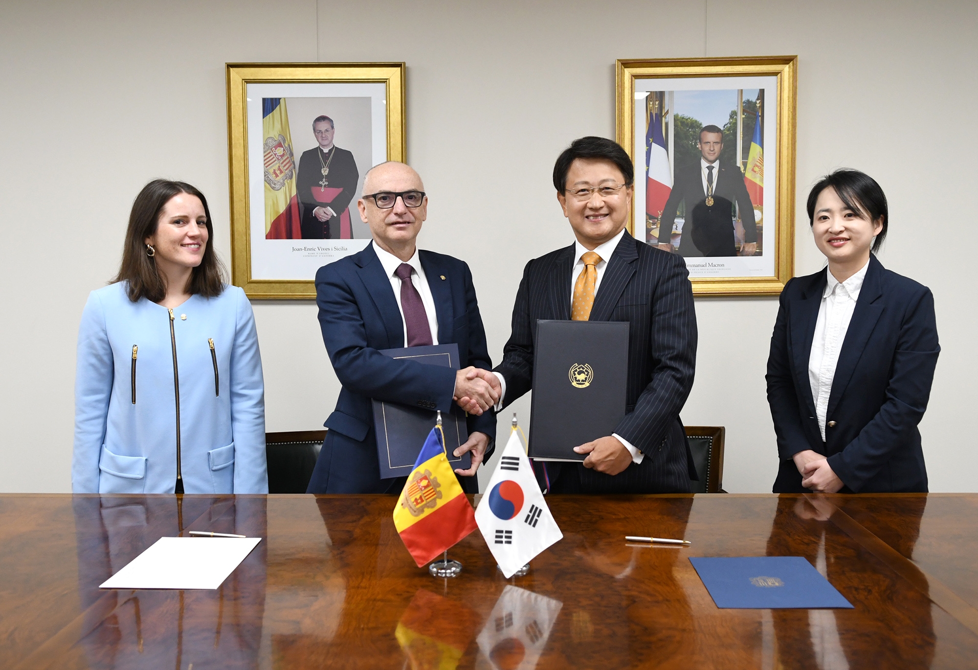 Andorra signa el Conveni de no doble imposició amb Corea del Sud