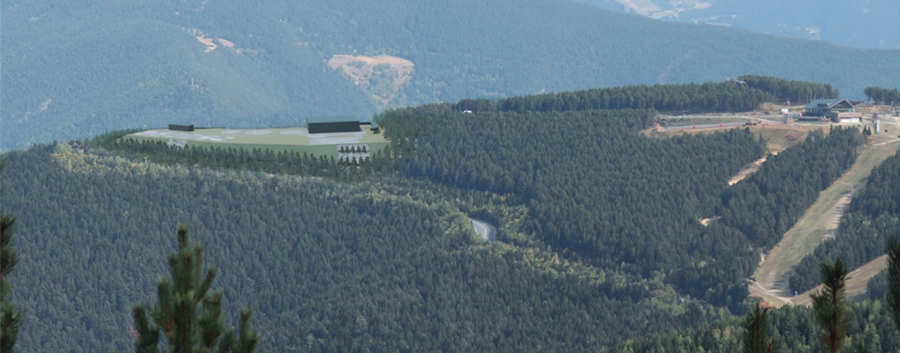 S’inicia el projecte constructiu de l’heliport nacional que es preveu que estigui operatiu a finals del 2025