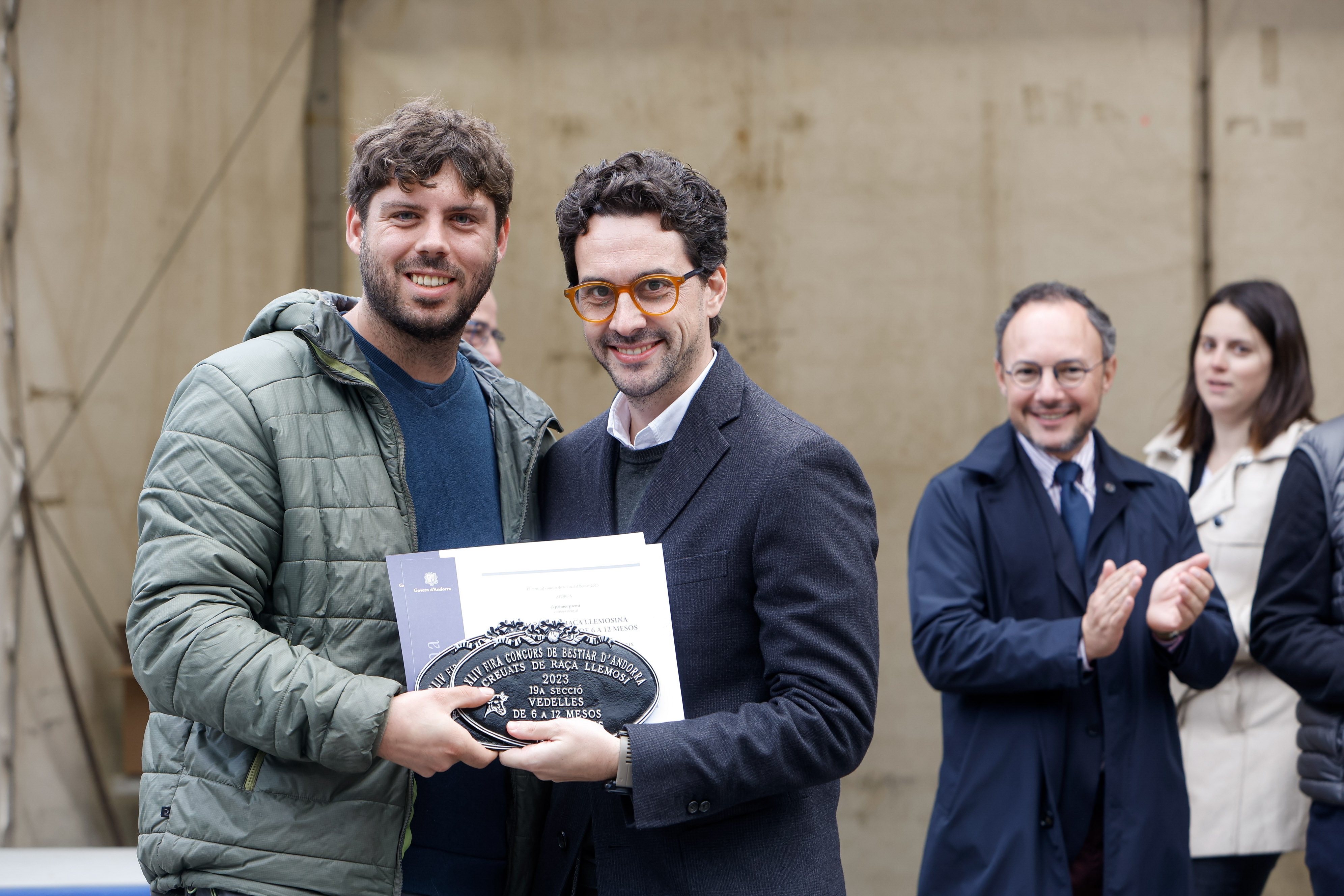 El ministre Casal anuncia a la Fira del bestiar que les ajudes anuals al sector ramader s’incrementaran prop de 500 mil euros