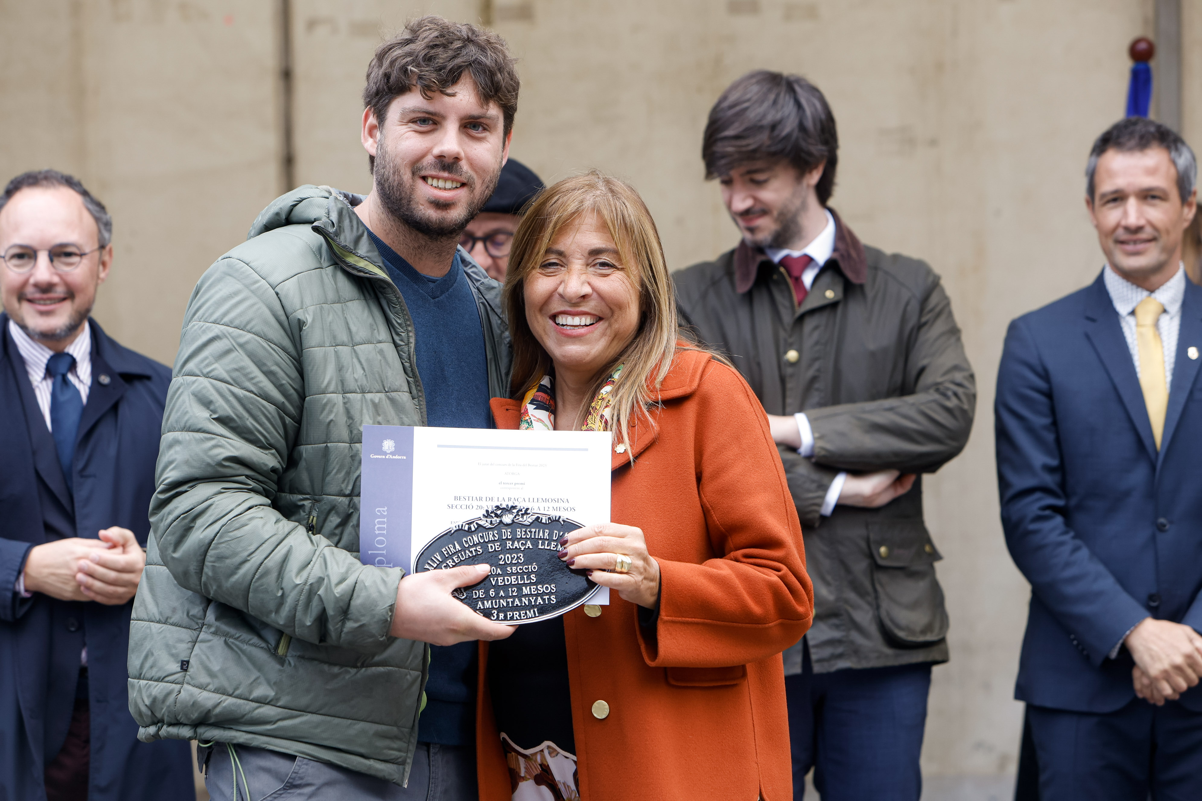 El ministre Casal anuncia a la Fira del bestiar que les ajudes anuals al sector ramader s’incrementaran prop de 500 mil euros