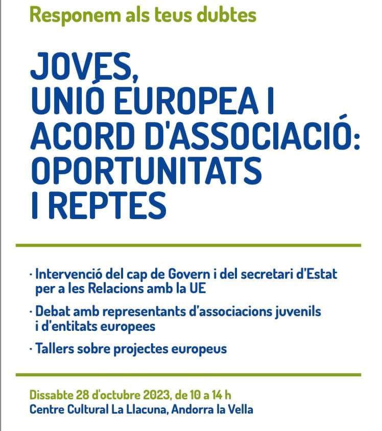 Estand a la Fira d’Andorra la Vella per respondre als dubtes de la ciutadania sobre l’acord d’associació amb la Unió Europea